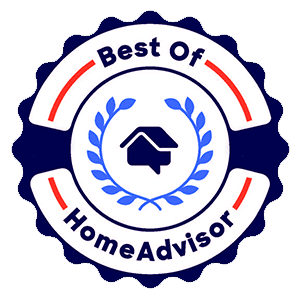 Badge of Best of Home Advisor award winner for Midwest Material Management.